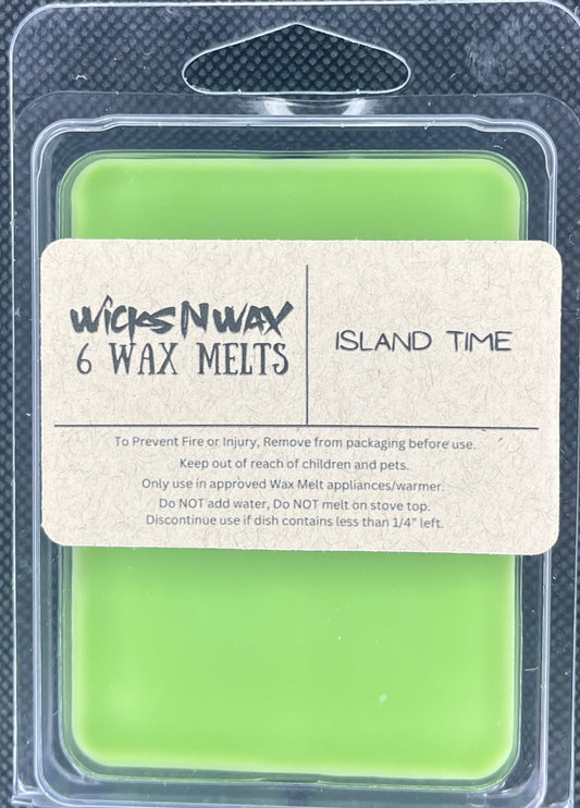 Island Time | Melts | WicksNWax