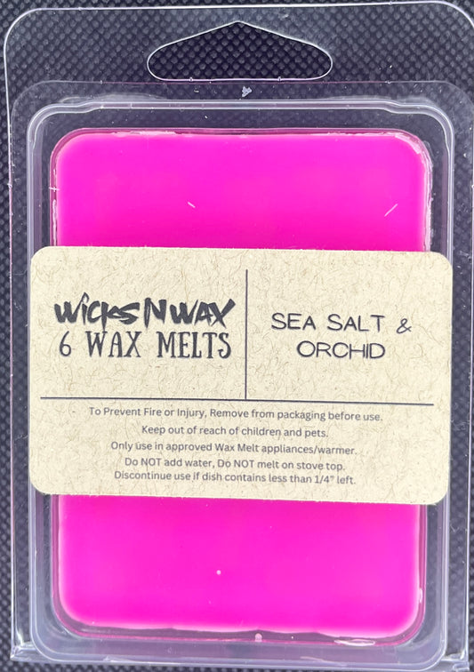 Sea Salt & Orchid | Melts | WicksNWax
