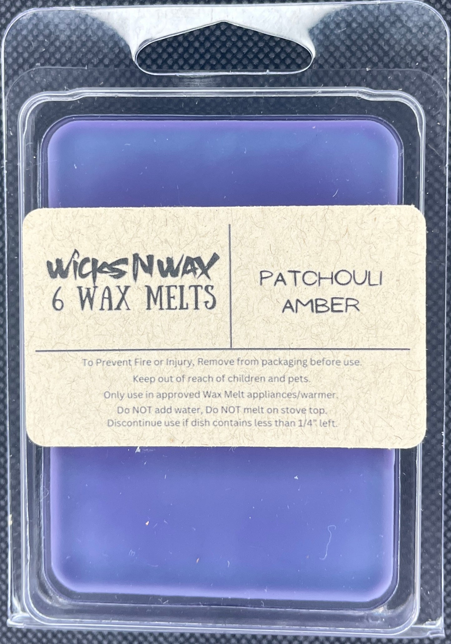 Patchouli Amber | Melts | WicksNWax