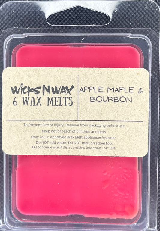 Apple Maple & Bourbon | Melts | WicksNWax