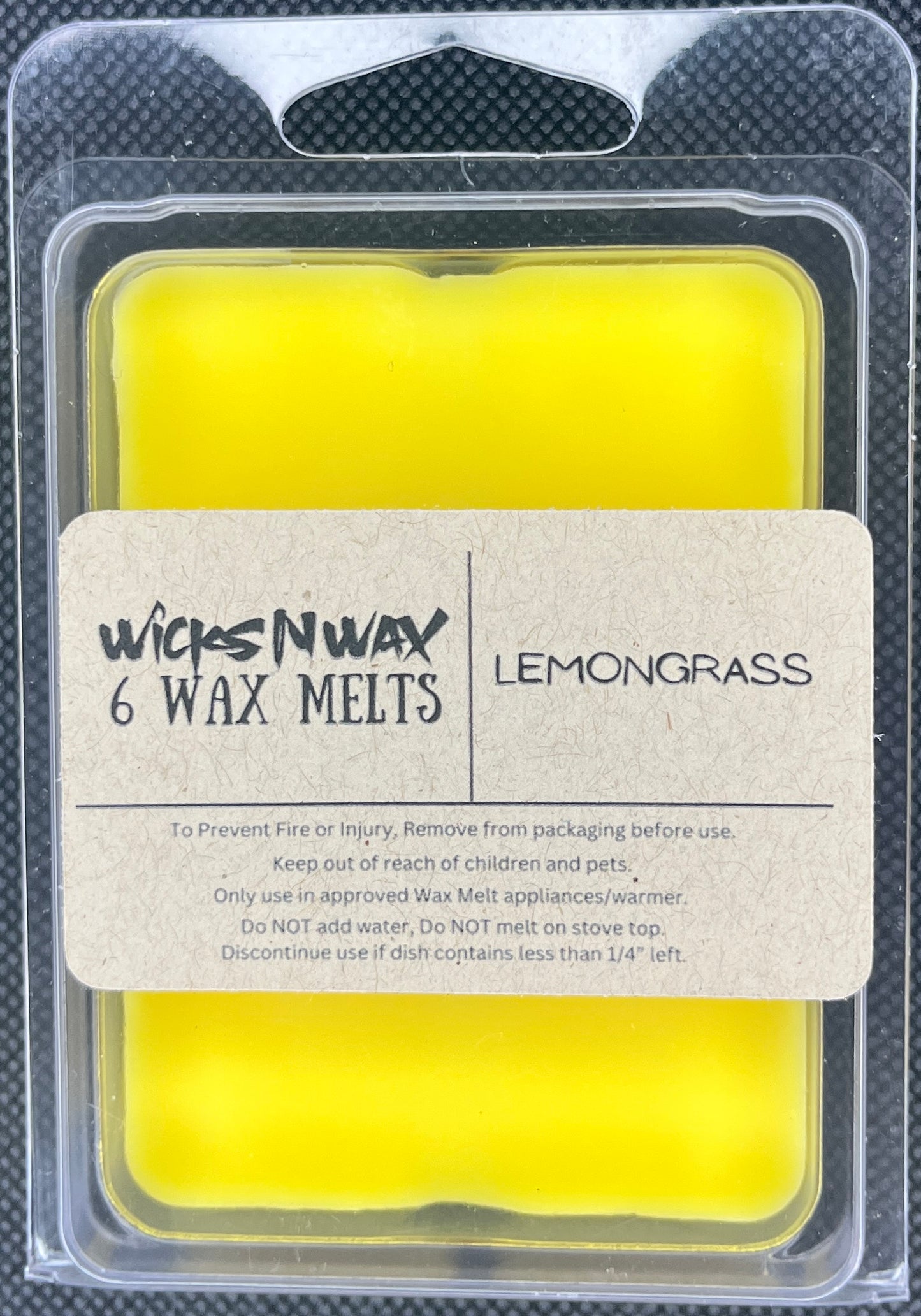 Lemongrass | Melts | WicksNWax