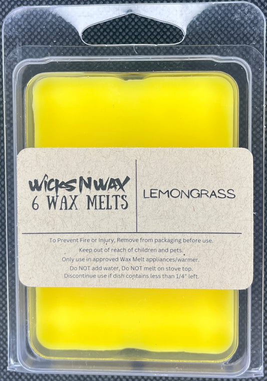 Lemongrass | Melts | WicksNWax
