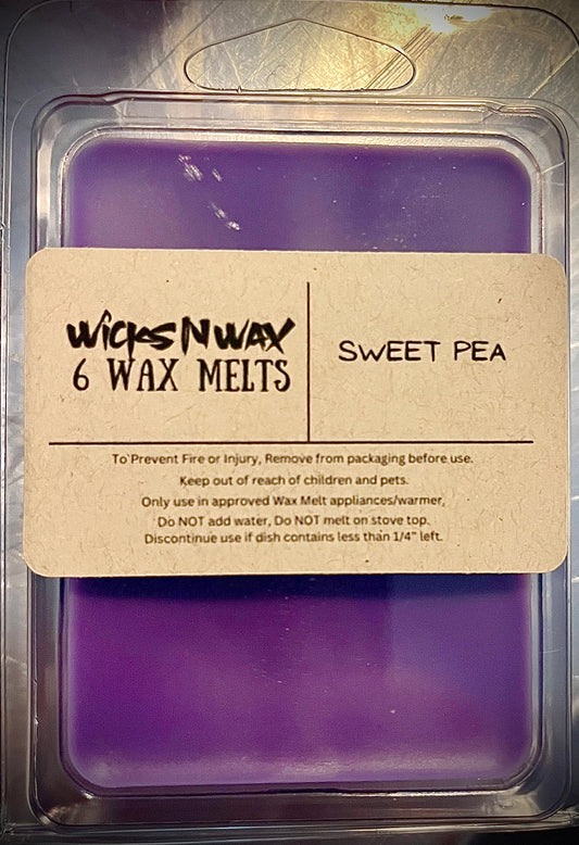 Sweet Pea | Melts | WicksNWax