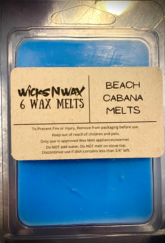 Beach Cabana | Melts | WicksNWax