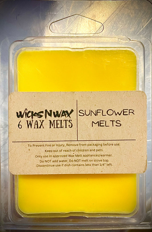 Sunflower | Melts | WicksNWax