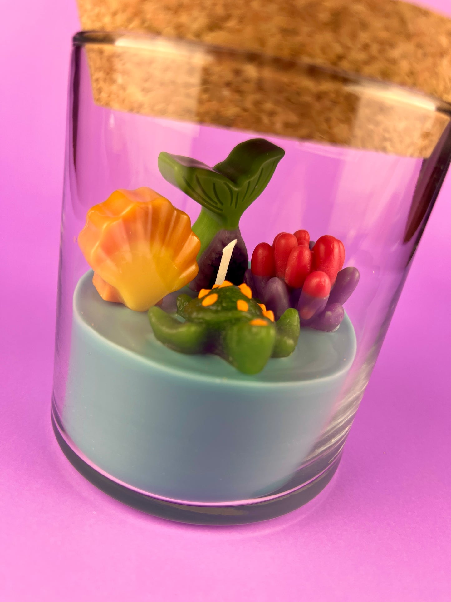 Sea Art Candle | Small | WicksNWax