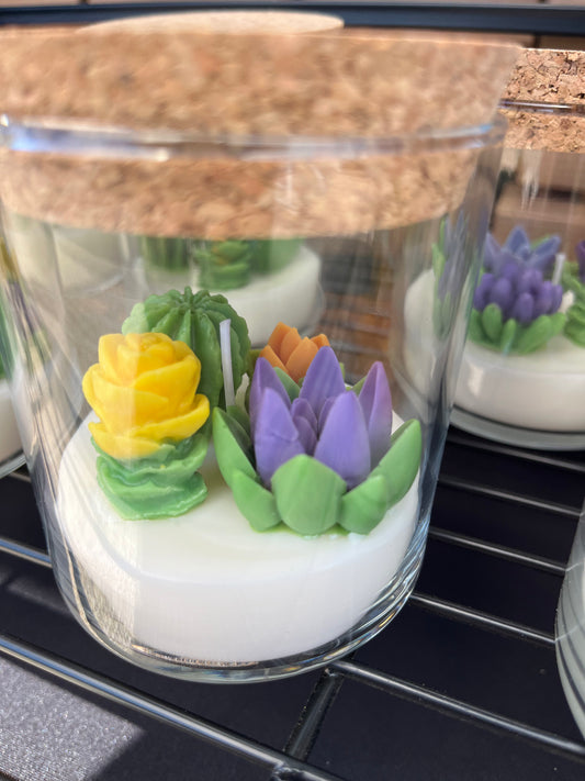 Cactus Candle | Small | WicksNWax