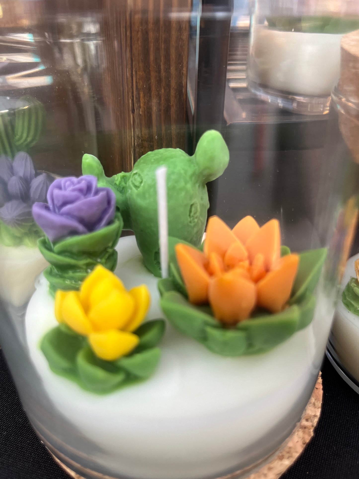 Cactus Candle | Small | WicksNWax