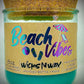 Beach Vibes | Candle | 100% Recycled Glass | WicksNWax