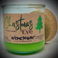 Christmas Eve | Candle | 100% Recycled Glass | WicksNWax