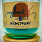 Longboat Key | Sea Minerals | Candle | 100% Recycled Glass | WicksNWax