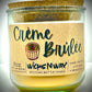 Creme Brûlée | Candle | 100% Recycled Glass | WicksNWax