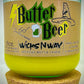 Butter Beer | Candle | 100% Recycled Glass | WicksNWax