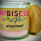 Hibiscus Palm | Candle | 100% Recycled Glass | WicksNWax