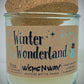 Winter Wonderland | Candle | 100% Recycled Glass | WicksNWax