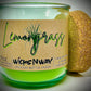 Lemongrass | Candle | 100% Recycled Glass | WicksNWax