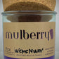 Mulberry | Candle | 100% Recycled Glass  | WicksNWax