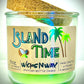 Island Time | Candle | 100% Recycled Glass  | WicksNWax