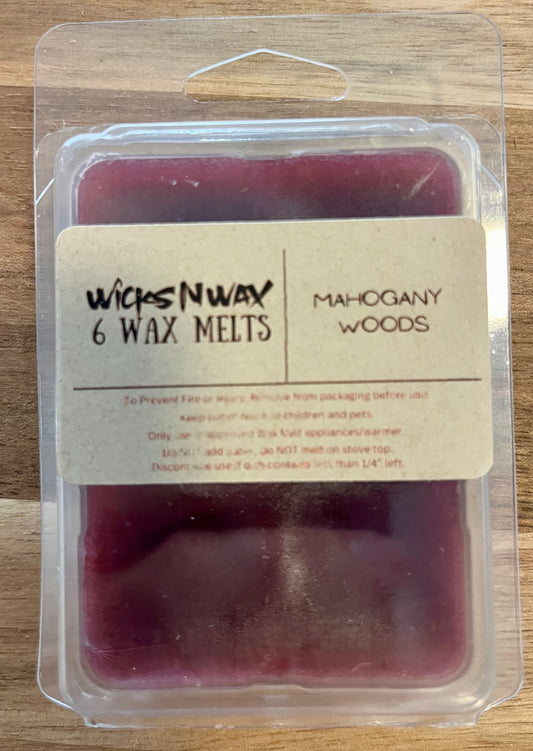 Mahogany Woods | Wax Melts | WicksNWax