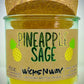 Pineapple Sage | Candle | 100% Recycled Glass | WicksNWax