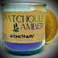 Patchouli Amber | Candle | 100% Recycled Glass | WicksNWax