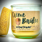 Creme Brûlée | Candle | 100% Recycled Glass | WicksNWax
