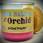 Sea Salt & Orchid | Candle | 100% Recycled Glass | WicksNWax