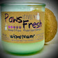 Pawsitively Fresh (Fresh Odor Eliminator) | Candle | 100% Recycled Glass | WicksNWax