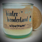 Winter Wonderland | Candle | 100% Recycled Glass | WicksNWax