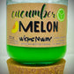 Cucumber Melon | Candle | 100% Recycled Glass | WicksNWax