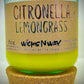 Citronella Lemongrass | Candle | 100% Recycled Glass | WicksNWax