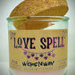 Love Spell | Candle | 100% Recycled Glass | WicksNWax