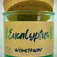 Eucalyptus | Candle | 100% Recycled Glass | WicksNWax
