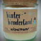 Winter Wonderland | Candle | 100% Recycled Glass | WicksNWax