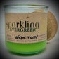 Sparkling Evergreen | Candle | 100% Recycled Glass | WicksNWax