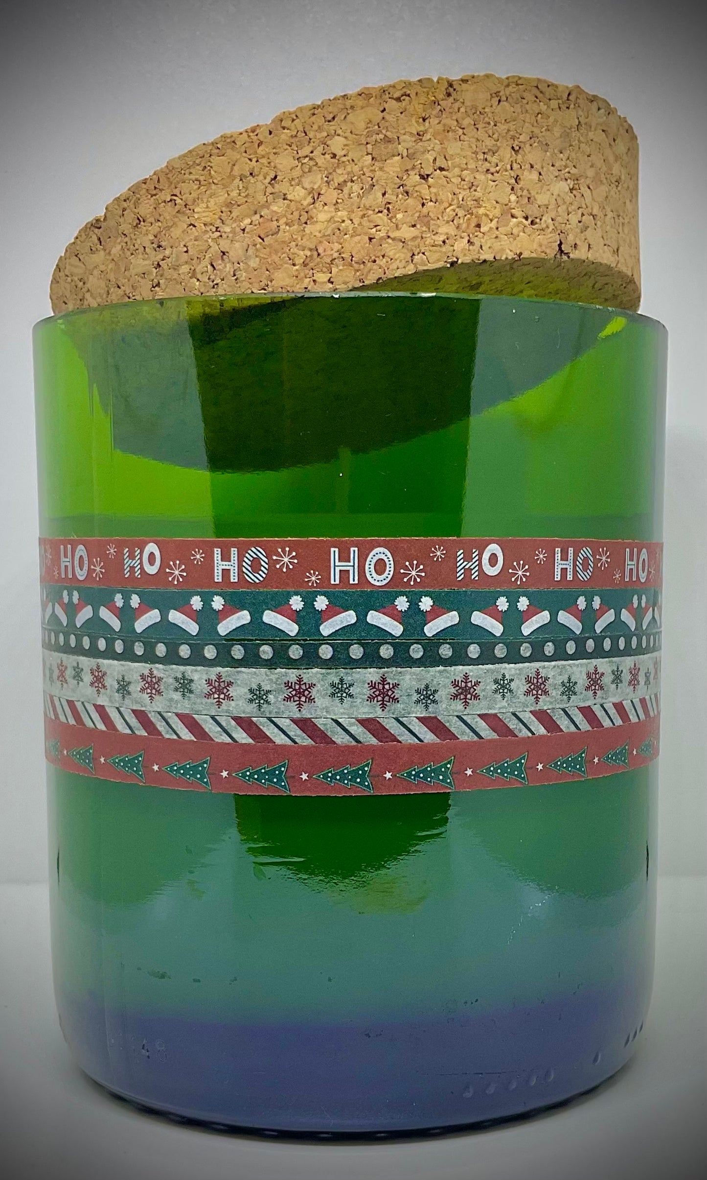 Christmas Candle | Birchwood Pine | Signature Champagne Bottle | WicksNWax