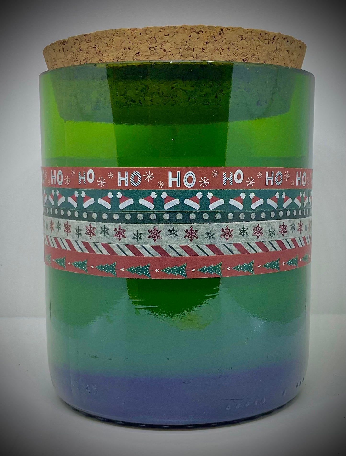 Christmas Candle | Birchwood Pine | Signature Champagne Bottle | WicksNWax
