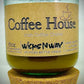 Coffee House | Candle | 100% Recycled Glass | WicksNWax