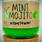 Mint Mojito | Candle | 100% Recycled Glass | WicksNWax