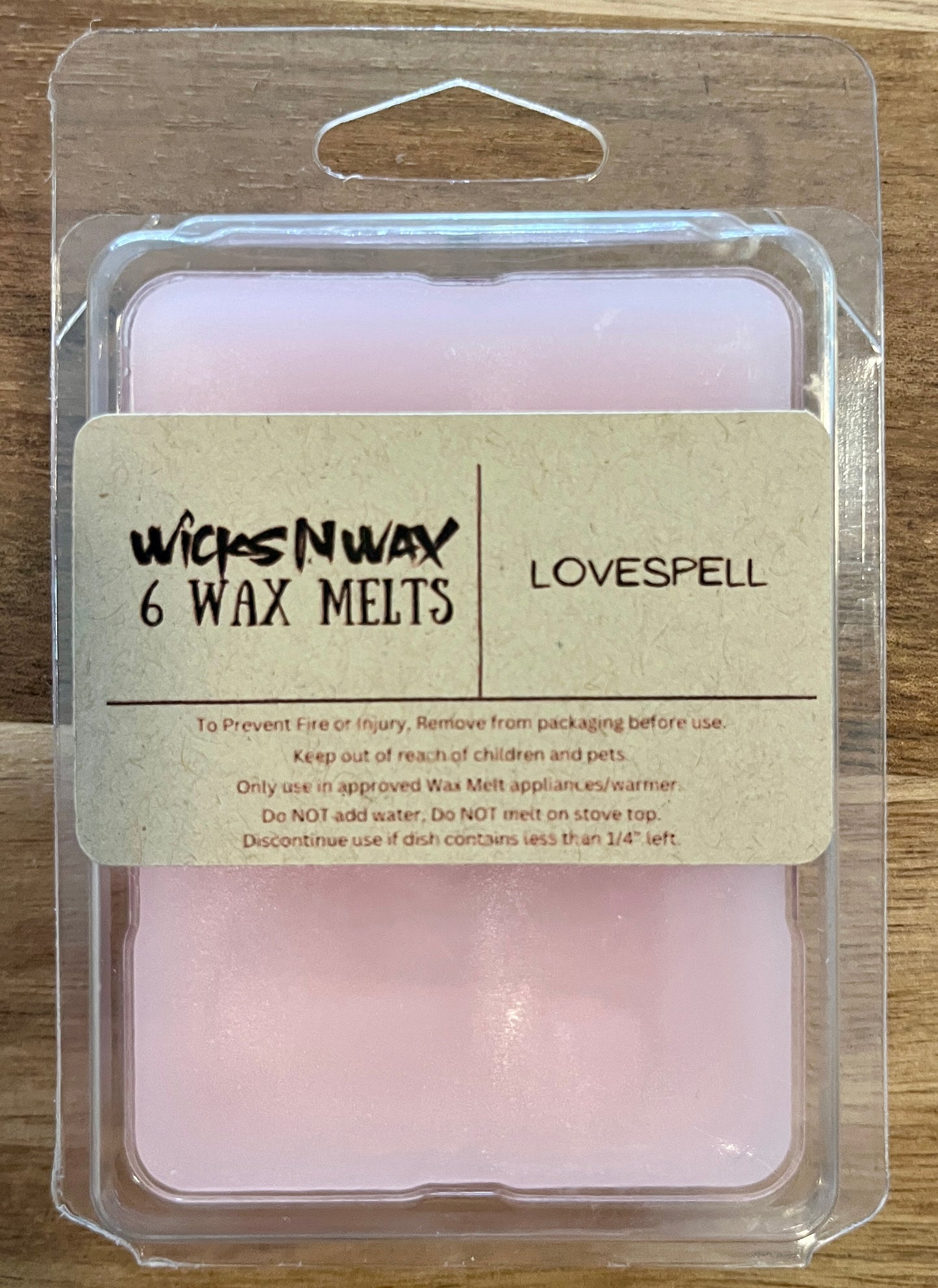 Lovespell | Wax Melts | WicksNWax