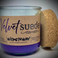 Velvet Suede | Candle | 100% Recycled Glass | WicksNWax