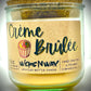 Creme Brûlée | Candle | 100% Recycled Glass | WicksNWax