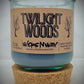 Twilight Woods | Candle | 100% Recycled Glass | WicksNWax