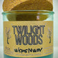 Twilight Woods | Candle | 100% Recycled Glass | WicksNWax