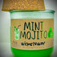 Mint Mojito | Candle | 100% Recycled Glass | WicksNWax