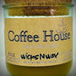 Coffee House | Candle | 100% Recycled Glass | WicksNWax