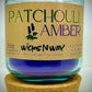 Patchouli Amber | Candle | 100% Recycled Glass | WicksNWax
