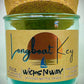 Longboat Key | Sea Minerals | Candle | 100% Recycled Glass | WicksNWax