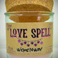 Love Spell | Candle | 100% Recycled Glass | WicksNWax