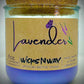 Lavender | Candle | 100% Recycled Glass | WicksNWax